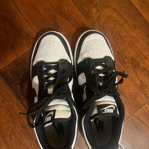 Women’s Panda Nike Dunks Size 9 (Shoe Creasers Included)